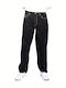 Cromer Pantaloni Jeans pentru Bărbați BLACK-WHITE