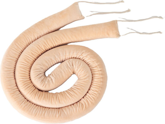 Palamaiki Paffy Crib Bumpers Braided Inside Beige 6x220cm