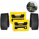 Motowolf Motorcycle Tail Bag 60lt Yellow