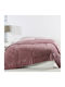 Silk Fashion Κουβερτοπάπλωμα Υπέρδιπλο 220x240εκ. Plush Rust Red 240 GSM