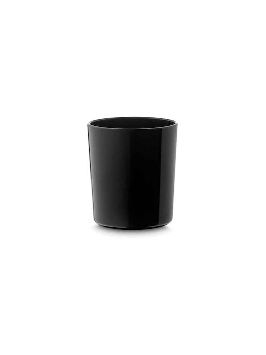 Yuk Set de pahare pentru apa / Cocteiluri / Lichior/Ouzo din Plastic în Culoarea Negru 12buc