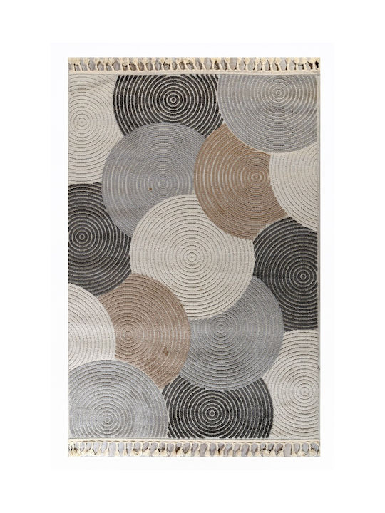 Tzikas Carpets Tenerife Covor Rectangular Bej-maro