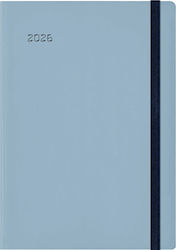 Theofylaktos Tägliches Tagebuch Ponza Flach Elastisch 2026 Hellblaue 17x24 69609.e81 Theofylaktos Tägliches Tagebuch Ponza Flach Elastisch 2026 Hellblaue 17x24 69609.e81