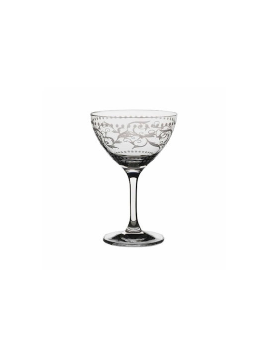 Rona Set of Glasses Cocktail/Drinking made of Crystal Stemmed 6pcs