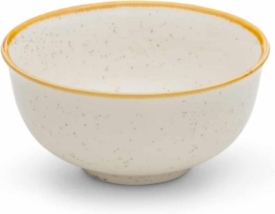 Yuk Salatschüssel aus Porzellan Beige 6Stück