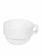 Saturnia Set of Cups Tea Porcelain White 6pcs