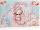 Baptism Guest Book Pink Mermaid 27 X 21 Cm D15010 Bal-d15010-pink-mermaid