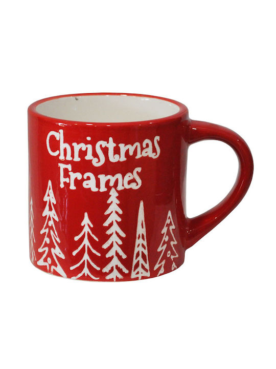 Rote Weihnachtliche Tasse Rote Weihnachtliche Tasse