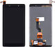 Οθόνη mit Touch-Mechanismus für ALCATEL OT-6039X, OT IDOL 3 (Schwarz)