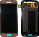 Samsung O ecran cu Mecanism Tactil pentru Samsung Galaxy S6 (Auriu)