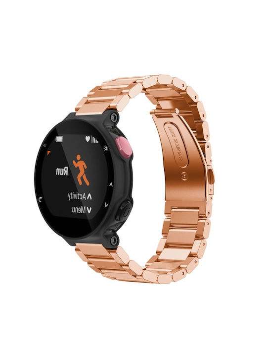 Curea Oțel inoxidabil Rose Gold (Forerunner 220)