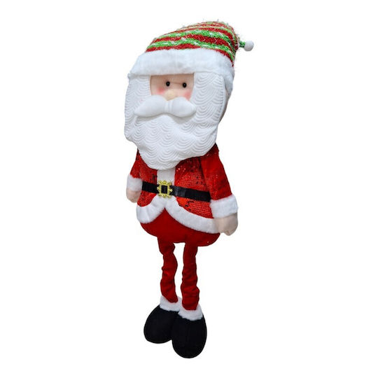 Plüsch Dekorativer Weihnachtsmann Rot 100cm