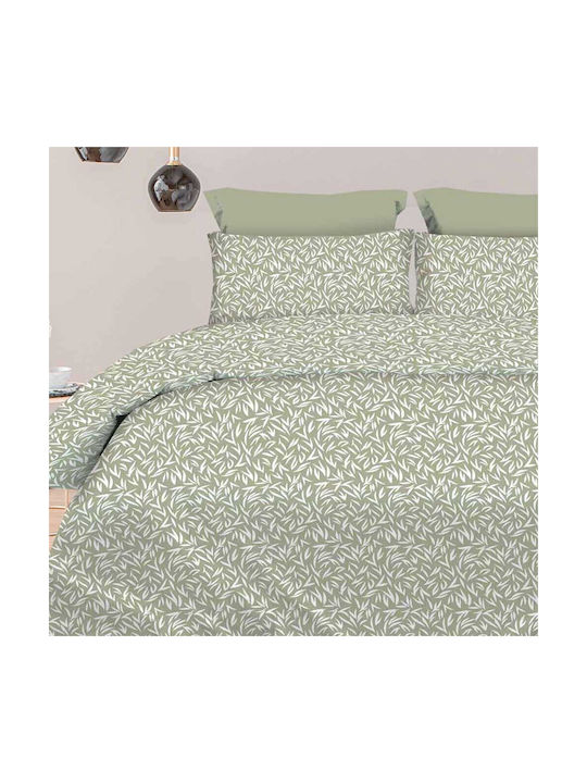 Astron Italy Pillowcase Set Olive 52x72cm.