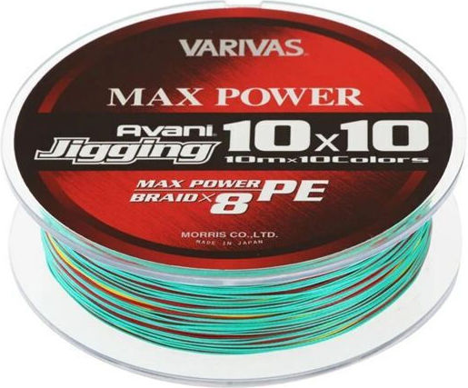 Νημα Varivas Avani Jigging 10×10 Max Power Pe X8 Pe 1.2