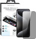 Lemontti Vollflächiger Datenschutz Tempered Glass Displayschutzfolie Samsung Galaxy S25 Plus Schwarzes