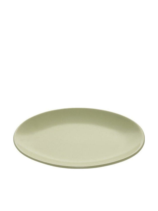 Espiel Servierplatte Oval Keramik Grün 1Stück