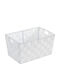 Wenko Καλάθι Αποθήκευσης Πλαστικό Λευκό 30x20cm