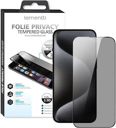 Lemontti Full Fit Privacy Tempered Glass Screen Protector Iphone 17 Iphone 17 Pro 16 Pro Black Lemontti Full Fit Privacy Tempered Glass Screen Protector Iphone 17 Iphone 17 Pro 16 Pro Black