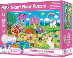 Детски Пъзел Повърхност Феи за 3+ години+ Години 30бр Galt Toys