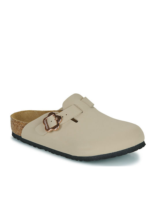 Birkenstock Papuci copii Bej Boston