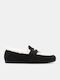 Δερμάτινα Γυναικεία Loafers σε Μαύρο Χρώμα