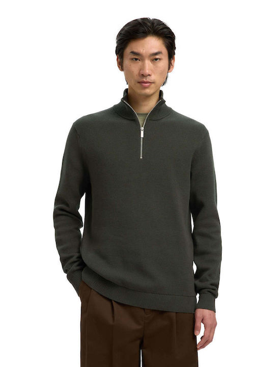 Selected Long Sleeve Sweater Green