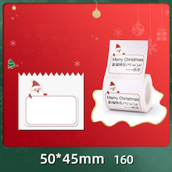 Niimbot Aufkleber 50x45 160 Weihnachtsmann
