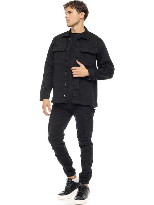 Cover Trousers Cargo Elastic Black