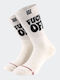 Bee. Unusual. "fck Off Γυναικείες Κάλτσες Off White