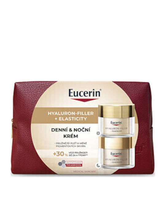Eucerin Hyaluron-Filler & Elasticity Σετ Περιποίησης για Αντιγήρανση 3τμχ