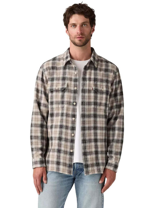Levi's Jackson Worker Μακρυμάνικo Overshirt Καρ...