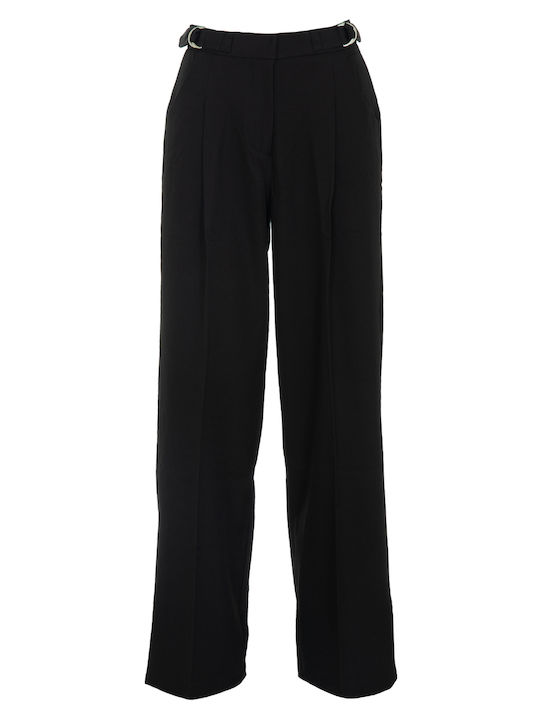Kendra Dama Tesatura Pantaloni Black