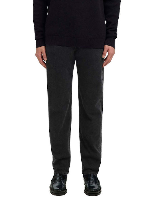Selected Men's Jeans Pants With Slim Fit Black