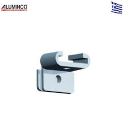 Σύνδεσμος Κουπαστής Κολώνας Aluminco 4201 Μαύρο