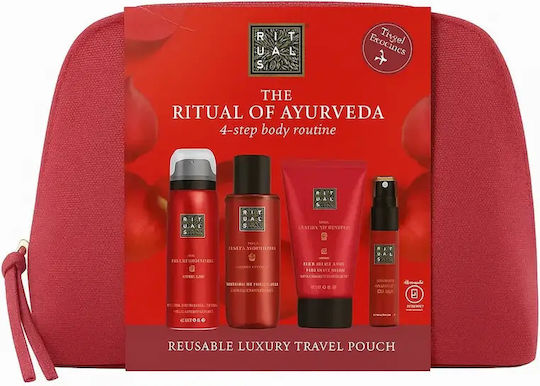 Rituals The Ritual of Ayurveda Travel Set for Body Cleaning 4 Pieces