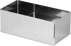 Θήκη Ζάχαρης Inox 18/10 9x5x5εκ 910 2τμχ