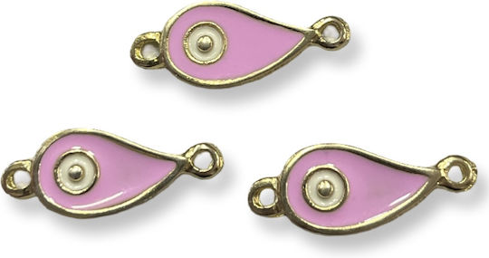 Lucky Charm Burner Pink made of Metal 2.2cm 12pcs Lucky Charm Burner Pink made of Metal 2.2cm 12pcs