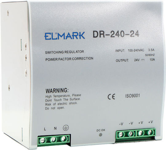 Elmark Sursă de alimentare LED Putere 240W cu Tensiune de Ieșire 24V