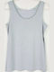 Women's Sleeveless T-Shirt Sky Blue