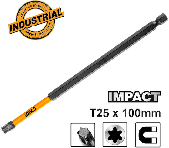 Ingco Torx-Schlüssel mit Spitze der Größe T25