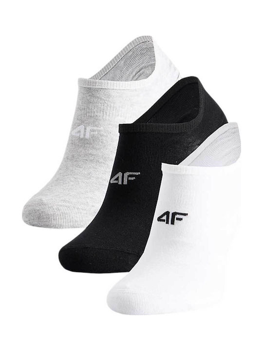 4F Șosete Sportive Multicolor 3 perechi