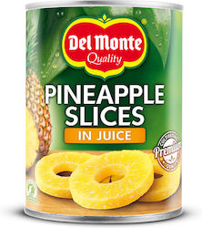 Compot Ananas Felii în Suc Natural Del Monte (565 g)