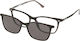 Solano Cl 90183b Herren Brillengestelle Polarisiert Clip-On Kunststoff Schwarz 52 Mm