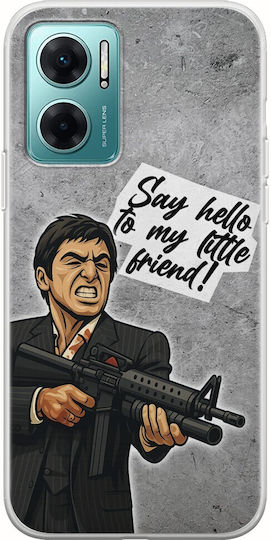 Epic Quotes Say Hello Xiaomi Redmi 10 5G Flexible TPU Transparent Silicone