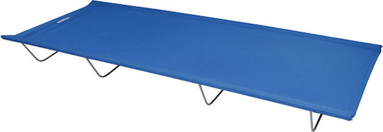 Foldable Guest Bed Without Mattress Single Blue