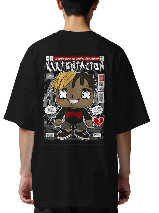 Oversized T-shirt Xxxtentacion Pop Culture Black