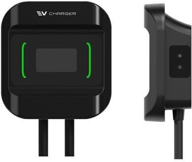 Επιτοίχιος Τριφασικός Σταθμός Φόρτισης 22kW με Ενσωματωμένο Καλώδιο Type 2 (20195)