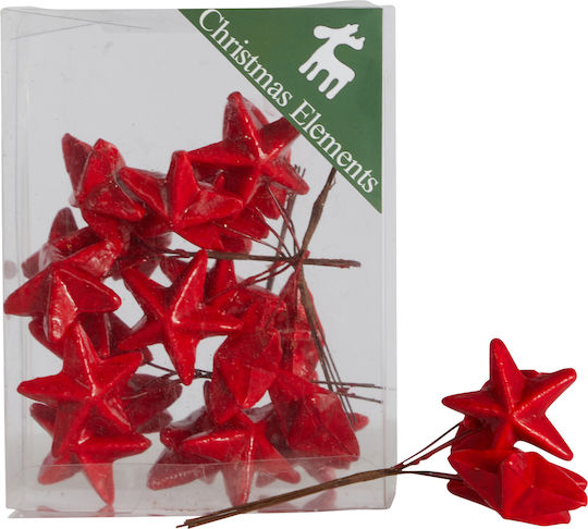 Arpimex Srl Dekorative Sternchen Draht 13cm Rote