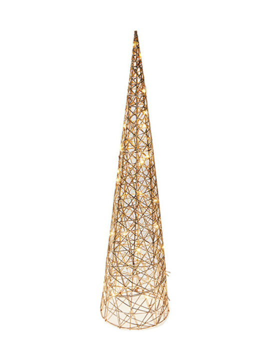 Weihnachtsdekoration Baum Kegel 80cm Gold