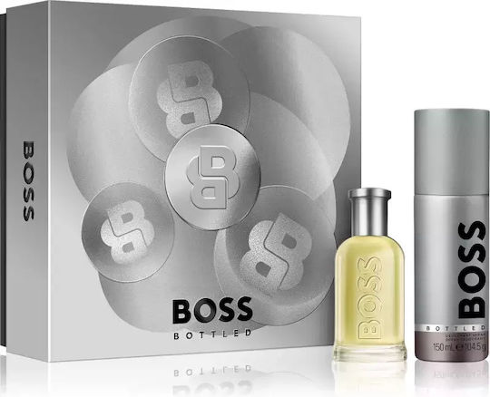 Boss Bottled Gift Set Herren Set mit Eau de Parfum